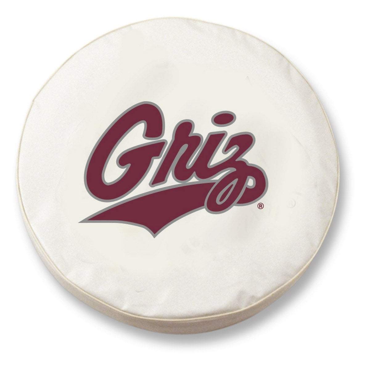 Montana Grizzlies HBS White Vinyl Fitted Spare Car Tire Cover Sporting Up