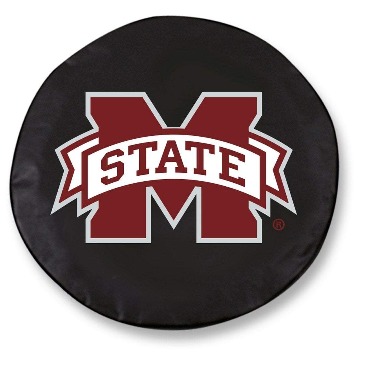 Mississippi State Bulldogs HBS Black Vinyl Fitted Car Tire Cover Sporting  Up