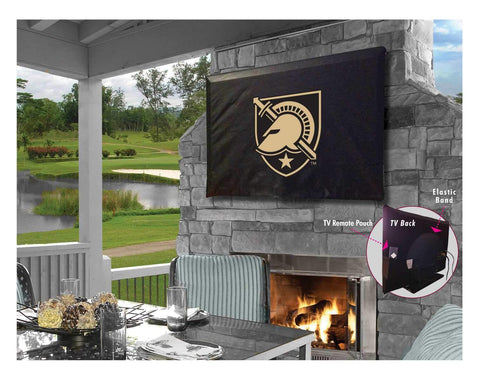 Army Black Knights HBS Black Breathable Water Resistant Vinyl TV Cover - Sporting Up